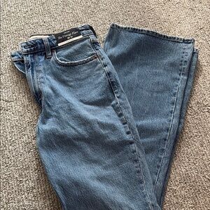 Abercrombie & Fitch High Rise Vintage Flare Jeans - Blue